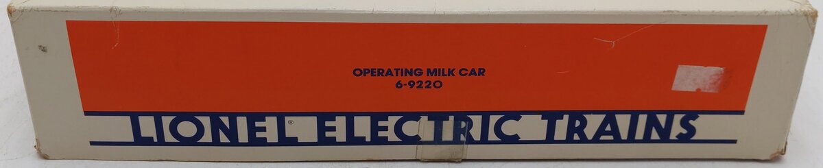 Lionel 6-9220 O Gauge Borden Operating Milk Car #9220 with Platform VG/Box