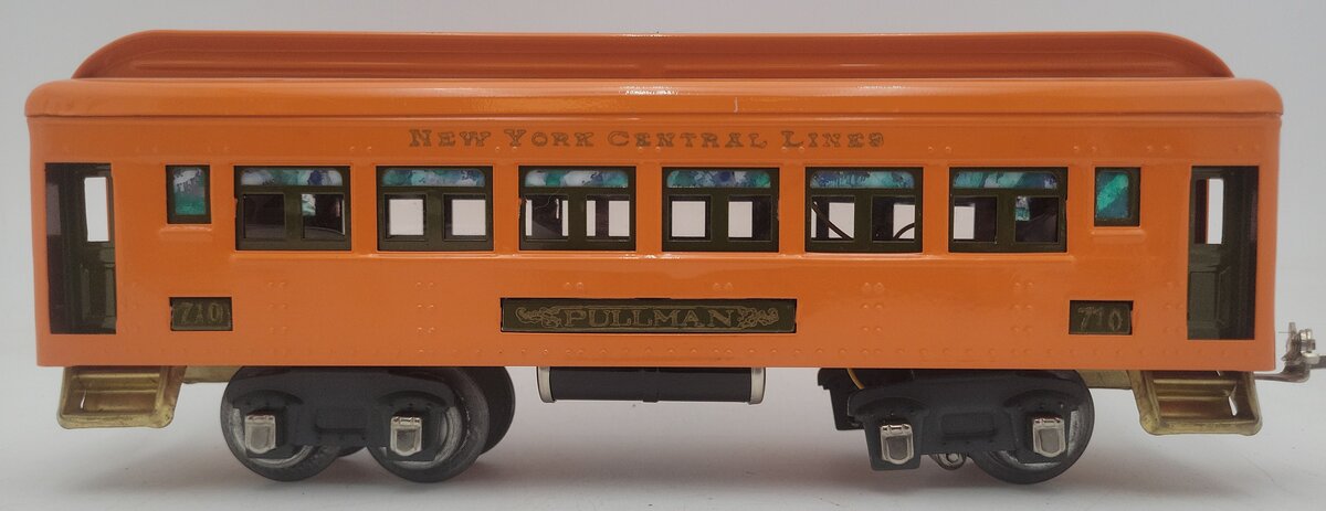 Richart 710 O Gauge New York Central Lines Blue Comet Pullman Passenger Car EX