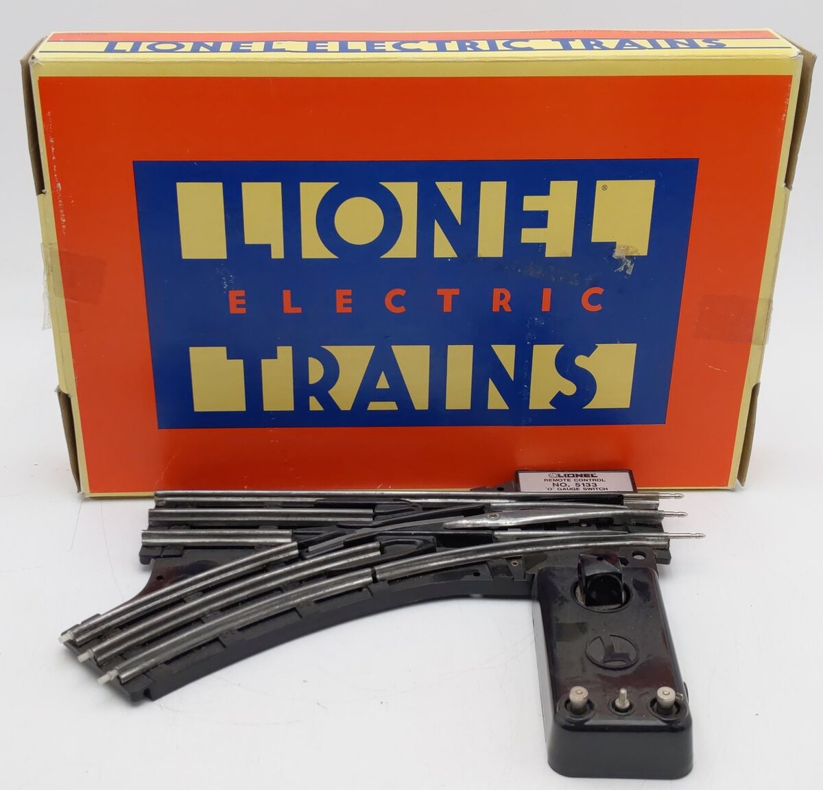 Lionel 6-5133 O Left Hand Remote Control Switch Turnout VG/Box