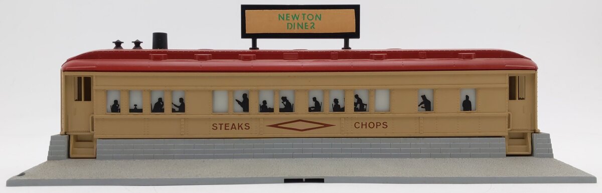 Lionel 6-12722 O Gauge Illuminated Roadside Diner w/Smoke Stack EX/Box