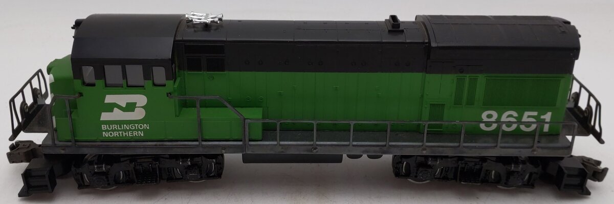Lionel 6-8651 O Burlington Northern U36B Dummy Diesel Locomotive VG/Box