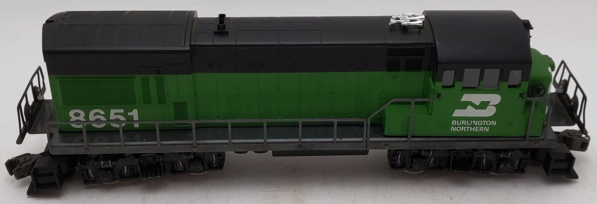 Lionel 6-8651 O Burlington Northern U36B Dummy Diesel Locomotive VG/Box