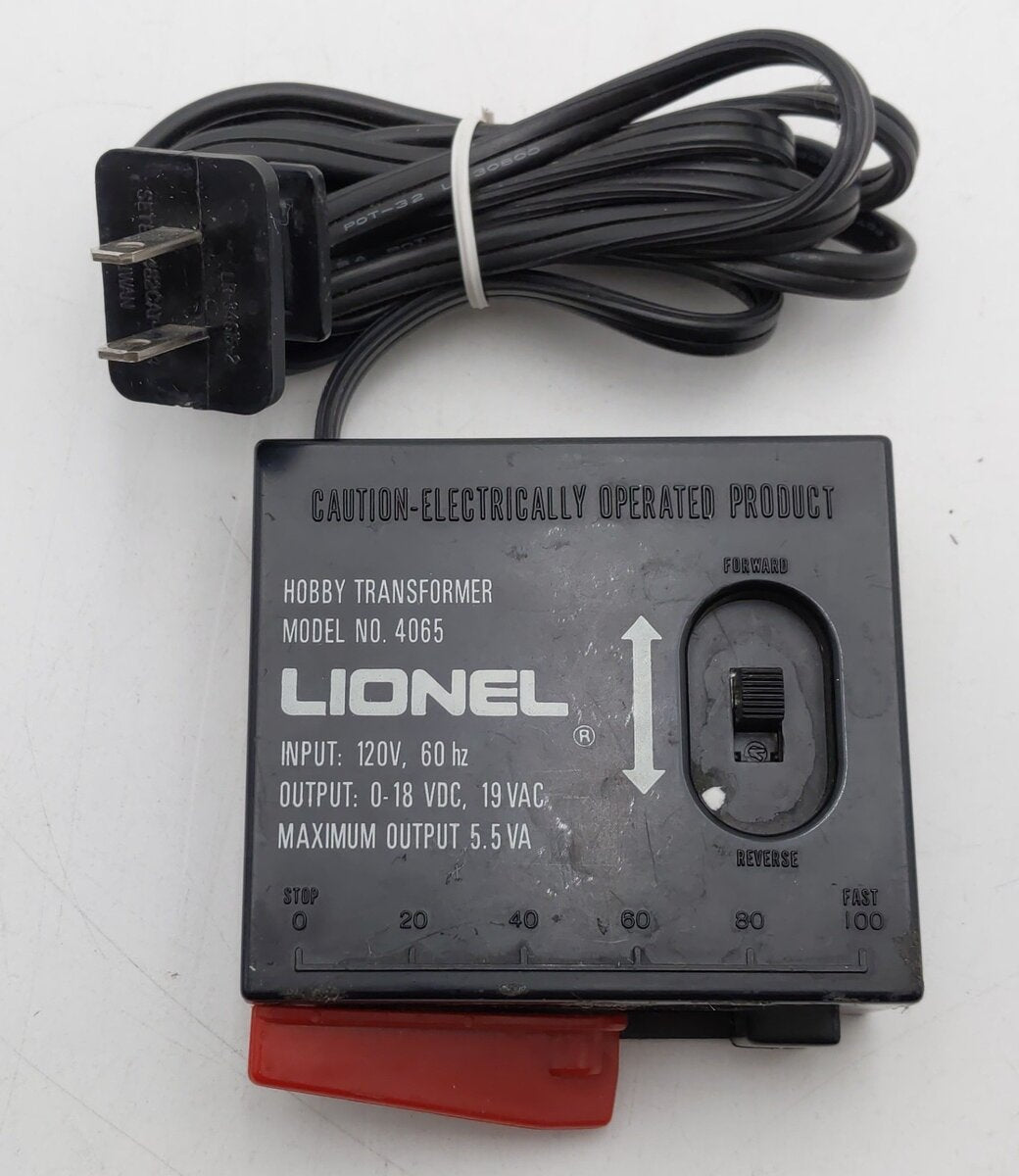 Lionel 4065 O Gauge 120V Transformer EX