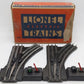 Lionel O42 Vintage O Gauge Manual Right-Hand Switches (Pair of 2) VG/Box