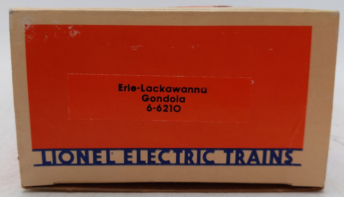 Lionel 6-6210 O Gauge Erie Lackawanna Gondola w/ Radioactive Containers VG/Box