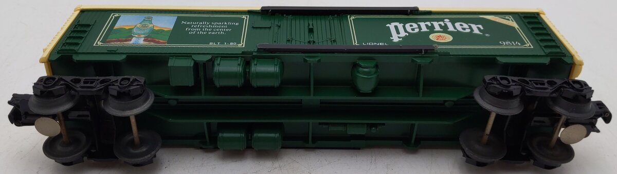 Lionel 6-9814 O Gauge Perrier Billboard Reefer Car #9814 VG/Box