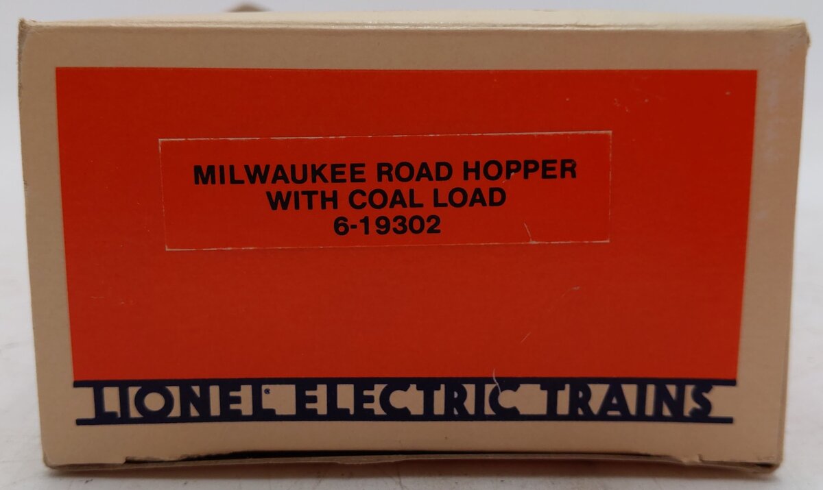 Lionel 6-19302 O Gauge Milwaukee Road Hopper #19302 with Coal Load VG/Box