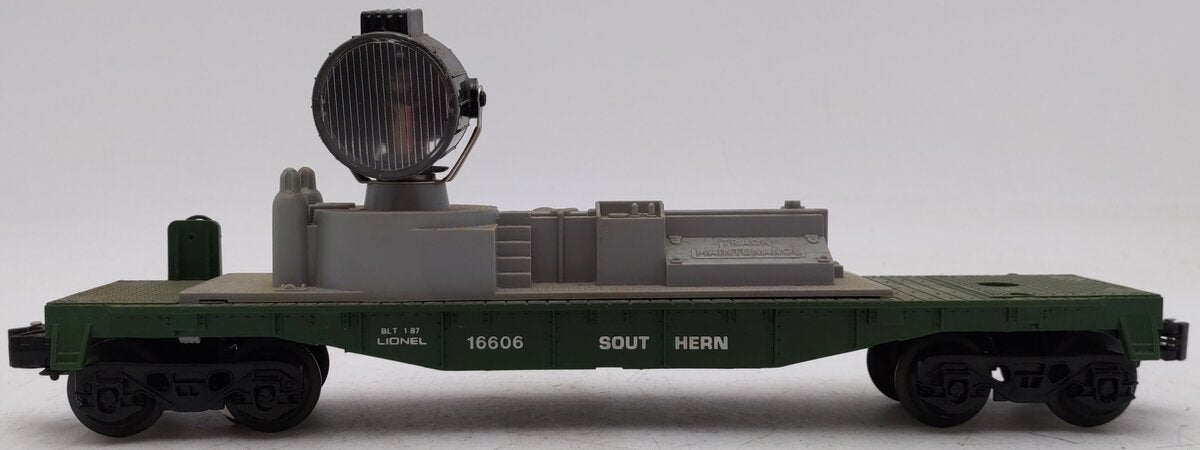 Lionel 6-16606 O Gauge Southern Operating Searchlight Car EX/Box