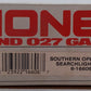 Lionel 6-16606 O Gauge Southern Operating Searchlight Car EX/Box