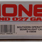 Lionel 6-16606 O Gauge Southern Operating Searchlight Car EX/Box