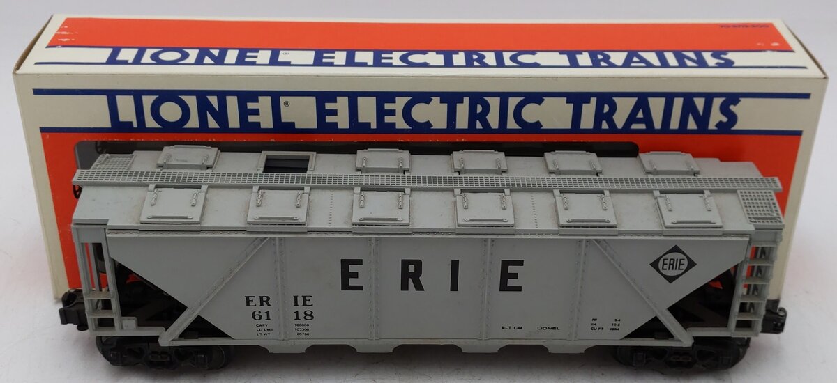 Lionel 6-6118 O Gauge Erie 4-Bay Hopper VG/Box