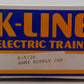 K-Line K5126 O Gauge Army Supply Boxcar #5126 EX/Box
