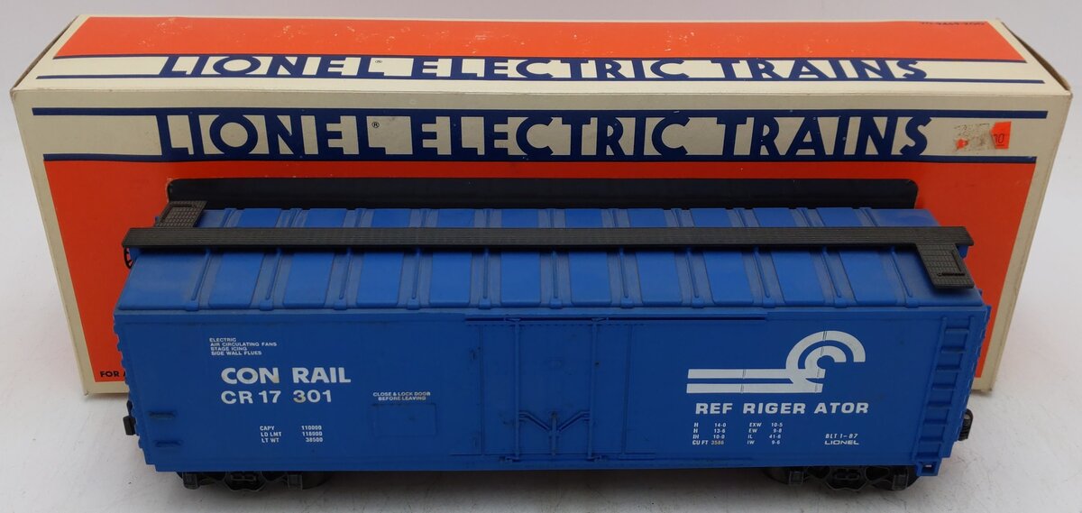 Lionel 6-17301 O Gauge Conrail Standard Reefer VG/Box