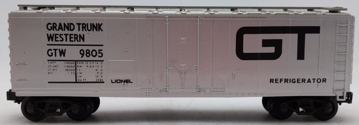 Lionel 6-9805 O Gauge Grand Trunk Reefer Car EX/Box