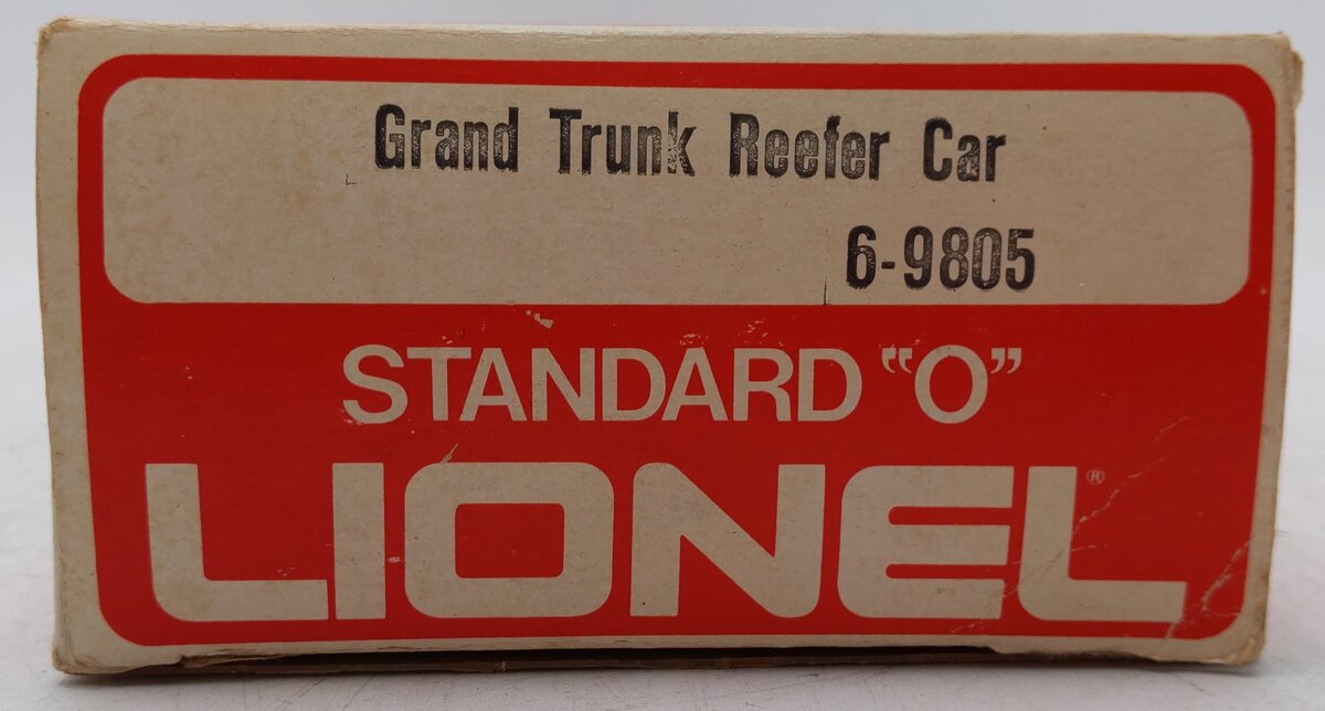 Lionel 6-9805 O Gauge Grand Trunk Reefer Car EX/Box
