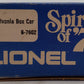 Lionel 6-7602 O Gauge Spirit of 76 State of Pennsylvania Boxcar #7602 VG/Box