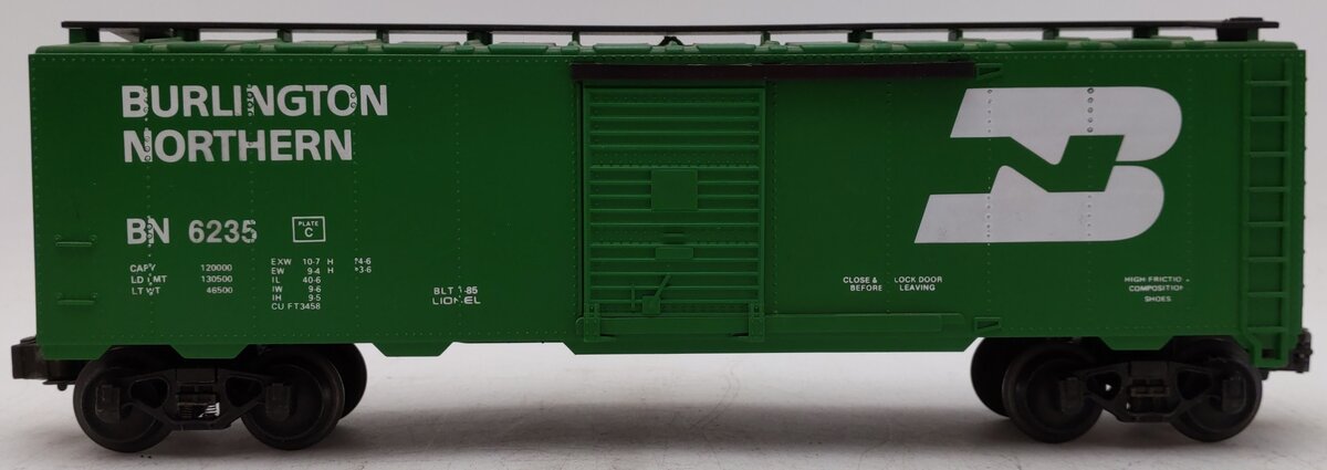 Lionel 6-6235 O Gauge Burlington Northern Standard 