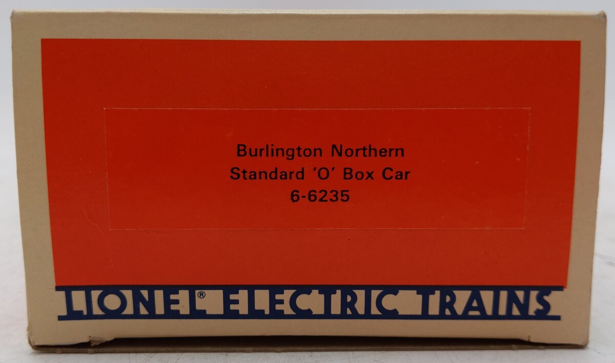 Lionel 6-6235 O Gauge Burlington Northern Standard "O" Boxcar EX/Box