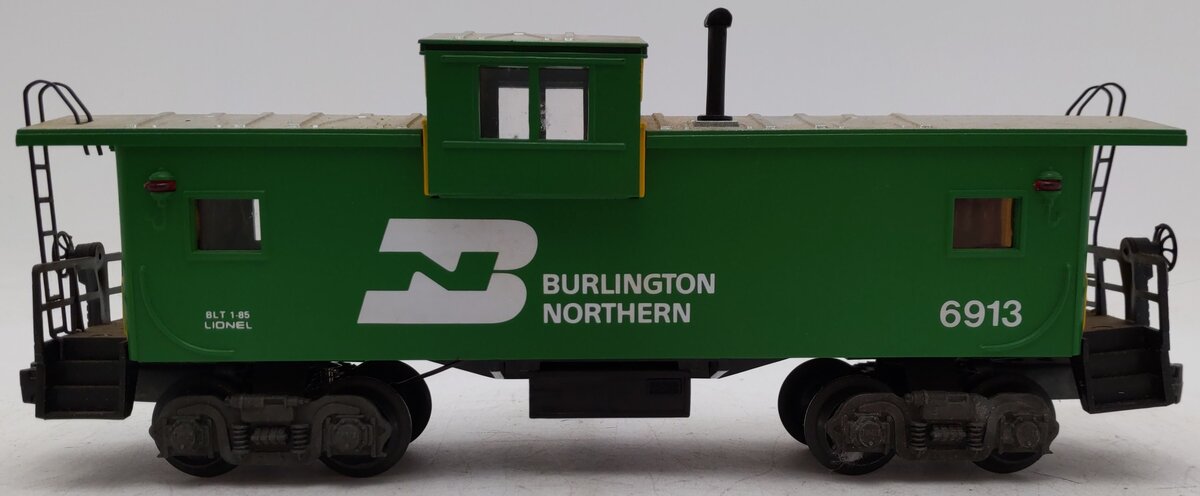 Lionel 6-6913 O Gauge Burlington Northern Extended Vision Caboose VG/Box