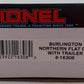 Lionel 6-16308 O Gauge Burlington Northern Flatcar w/Trailer #298224/Box