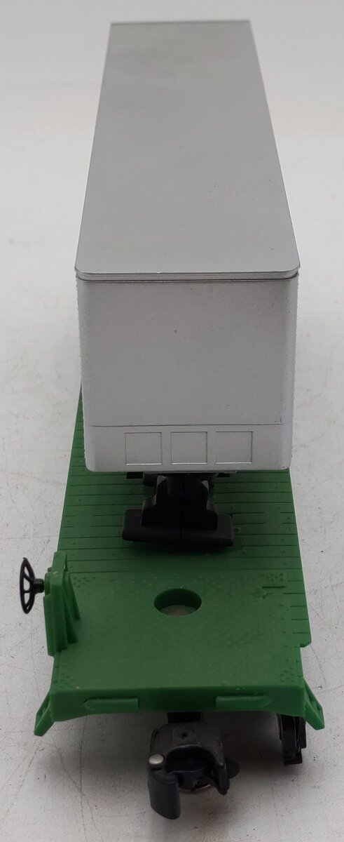 Lionel 6-16308 O Gauge Burlington Northern Flatcar w/Trailer #298224/Box