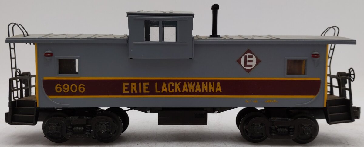 Lionel 6-6906 O Gauge Erie Lackawanna Extended Vision Caboose #6906 VG/Box