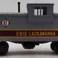 Lionel 6-6906 O Gauge Erie Lackawanna Extended Vision Caboose #6906 VG/Box