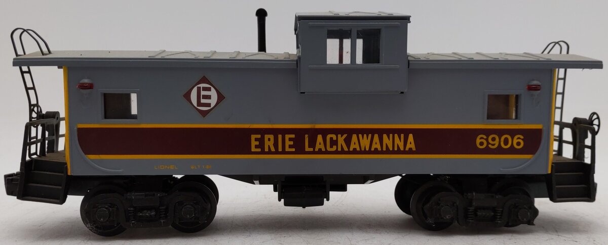 Lionel 6-6906 O Gauge Erie Lackawanna Extended Vision Caboose #6906 VG/Box