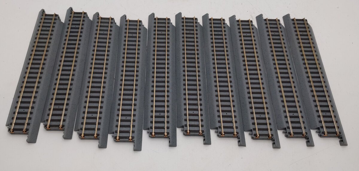 Walthers HO 9" Straight Tracks [10] LN/Box