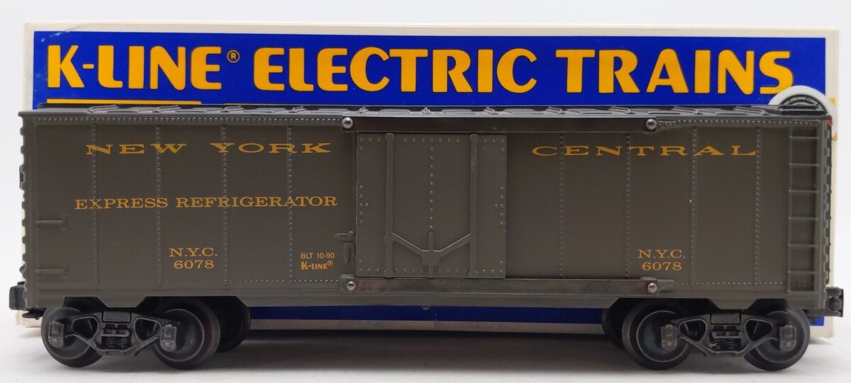 K-Line K70-7507 O Gauge New York Central 20th Century Reefer LN/Box