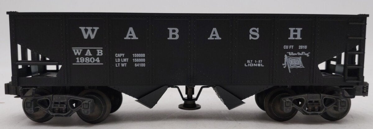Lionel 6-19804 O Gauge Wabash Operating Hopper Car LN/Box