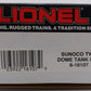 Lionel 6-16107 O Gauge Sunoco Black Double Dome Tank Car #16107 EX/Box