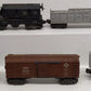 Lionel O Gauge Assorted Freight Cars; 3386, 356225, 3454, 81000, 6460, [5] VG