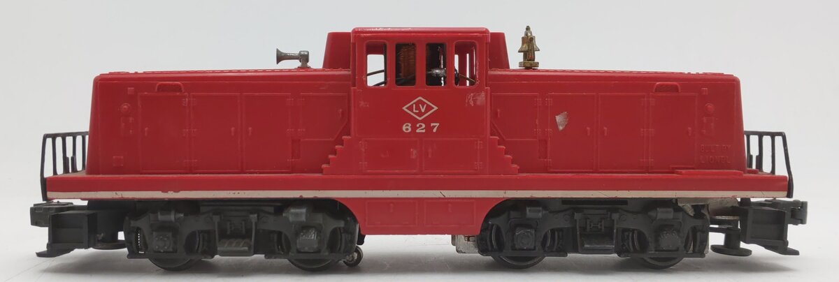 Lionel 627 Vintage O Gauge Lehigh Valley 44 Ton Diesel Locomotive VG