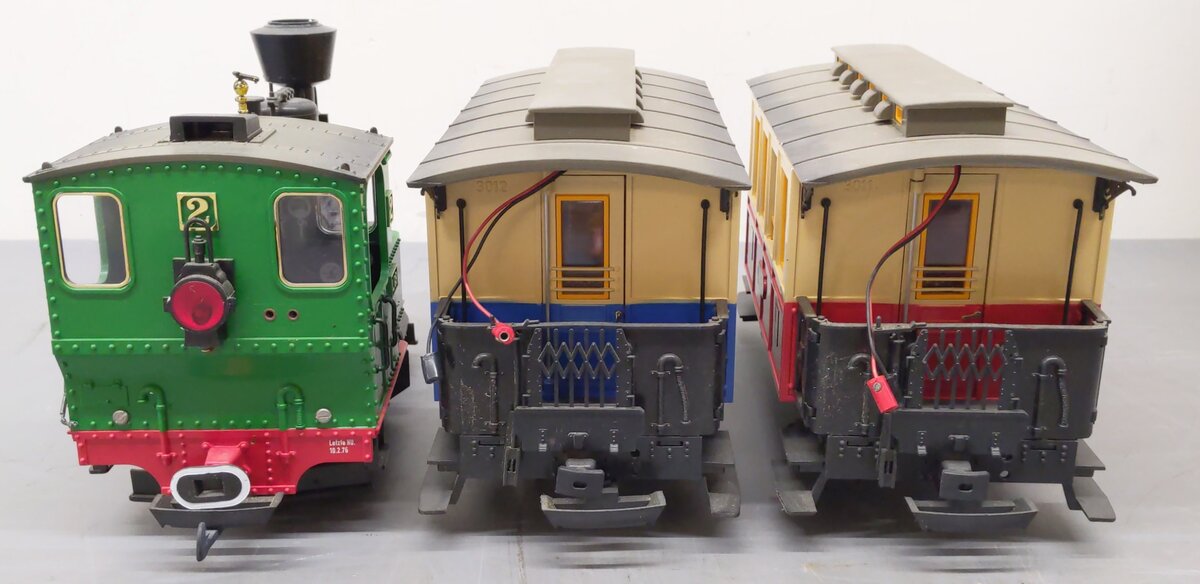 LGB 20301 G Scale Steam Passenger Train Set #2 VG/Box