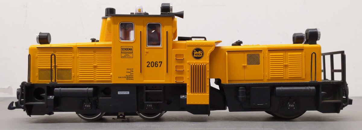 LGB 20670 G Scale Track Cleaning Diesel Locomotive #2067 EX/Box