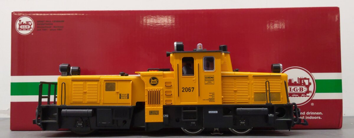 LGB 20670 G Scale Track Cleaning Diesel Locomotive #2067 EX/Box