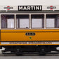 LGB 3500 G Scale Yellow Non-Powered 'Martini' Streetcar/Trolley (Plastic Wheels) VG/Box