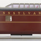 LGB 32580 G Scale Custom Pennsylvania Illuminated Vista Dome Car #7266 EX/Box