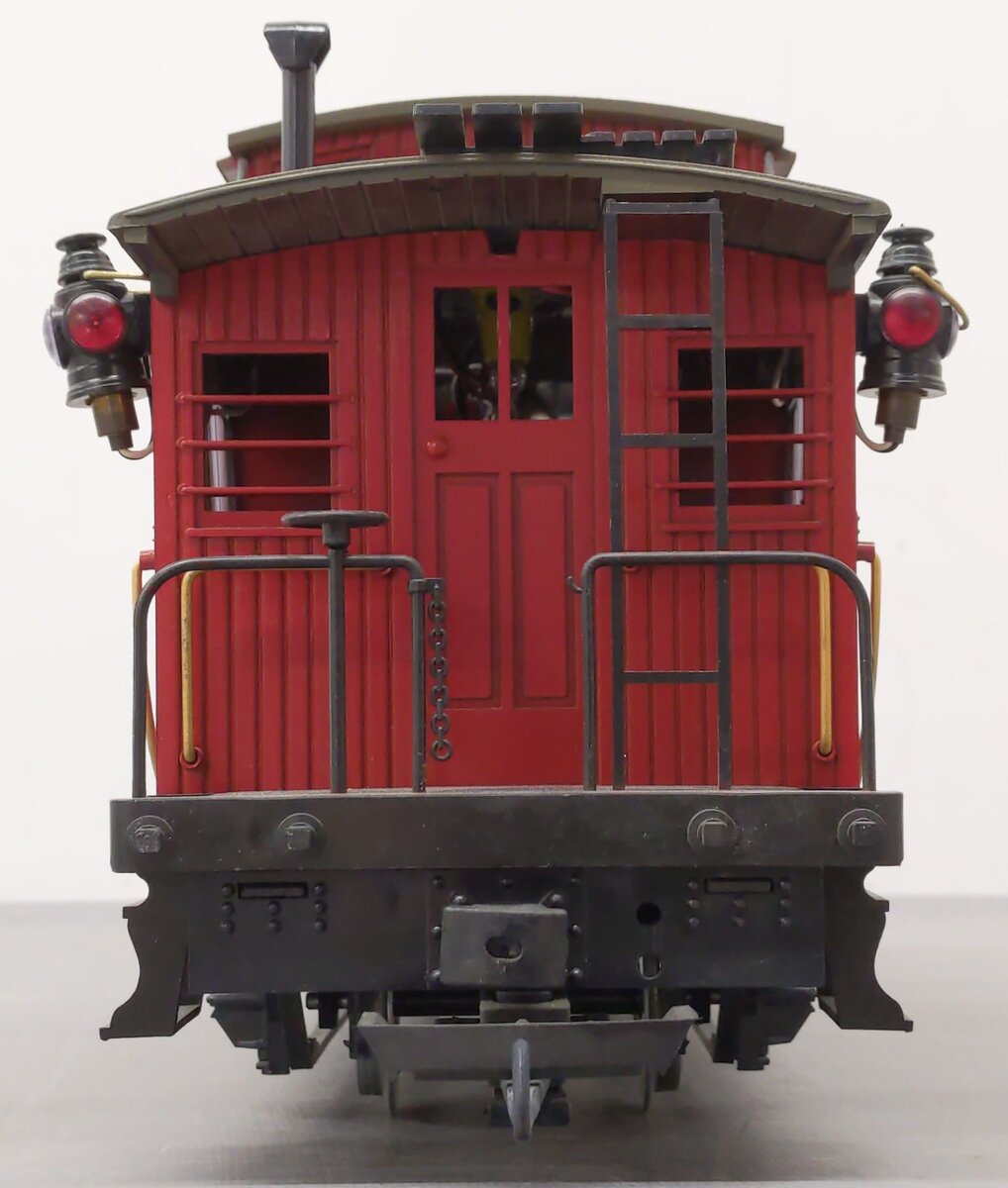 LGB 4065 G Scale Rio Grande Lighted Center Cupola Caboose (Metal Wheels) EX/Box