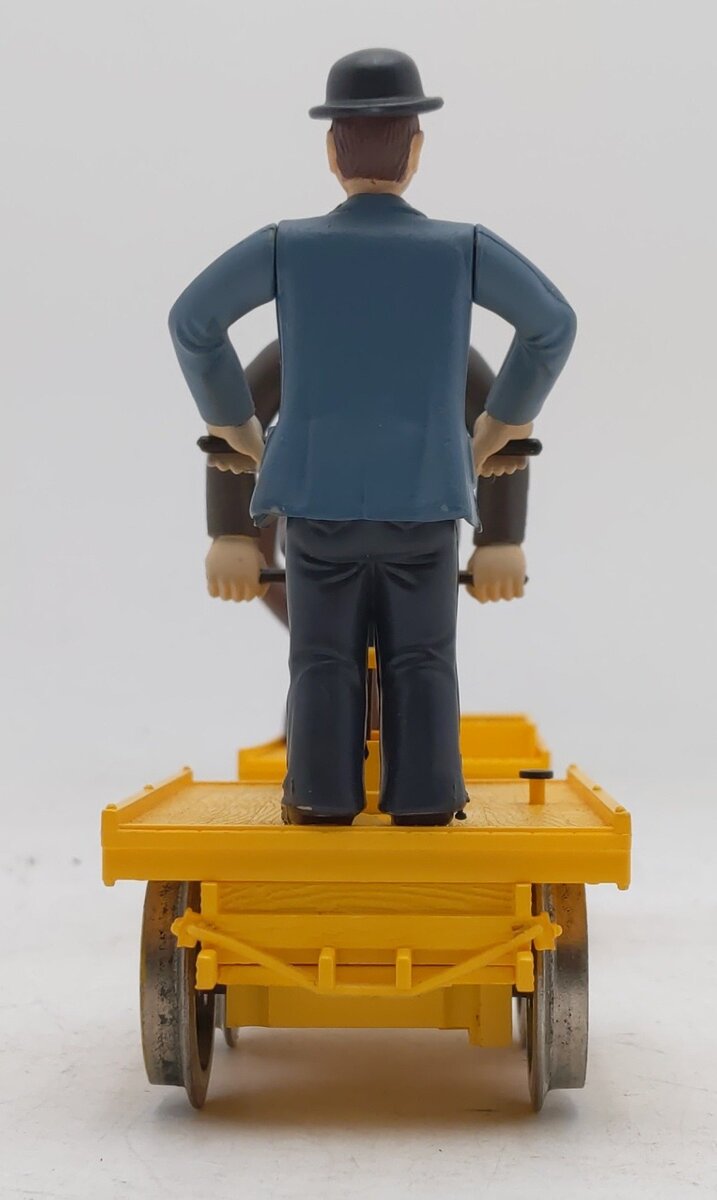 Bachmann 96201 G Scale Motorized Handcar w/Trailer EX/Box