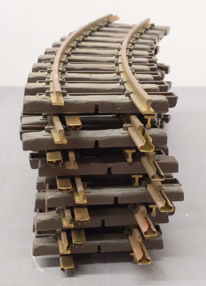 LGB 1100 G Scale 30 Degree Curved Track Sections (12) VG/Box