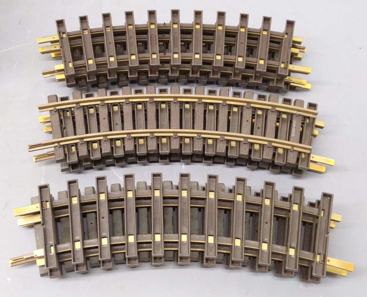 LGB 1100 G Scale 30 Degree Curved Track Sections (12) VG/Box