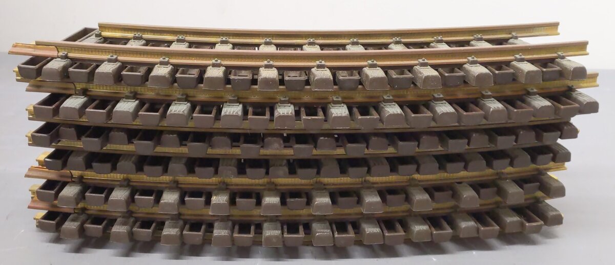 LGB 1100 G Scale 30 Degree Curved Track Sections (12) VG/Box