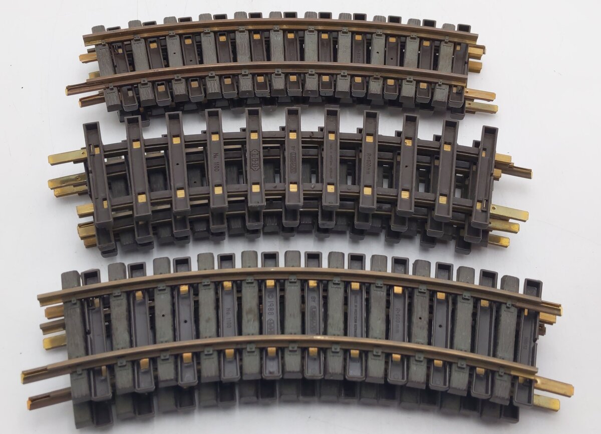 LGB 11000 G Scale R1 30 Degree Curved Track Sections (12) VG/Box