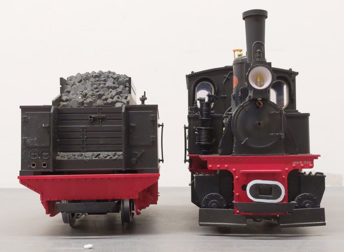 LGB 2015D G Insterburg Steam Locomotive & Tender #992015 VG/Box