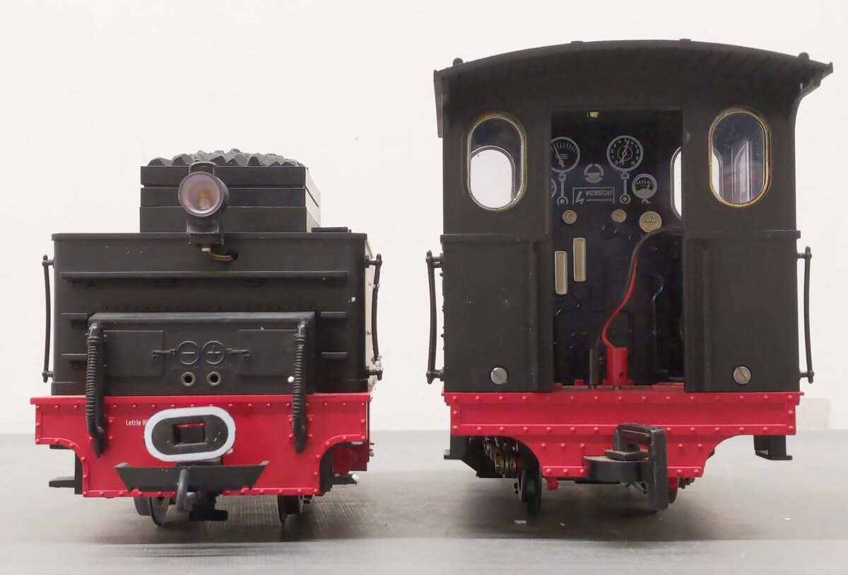 LGB 2015D G Insterburg Steam Locomotive & Tender #992015 VG/Box