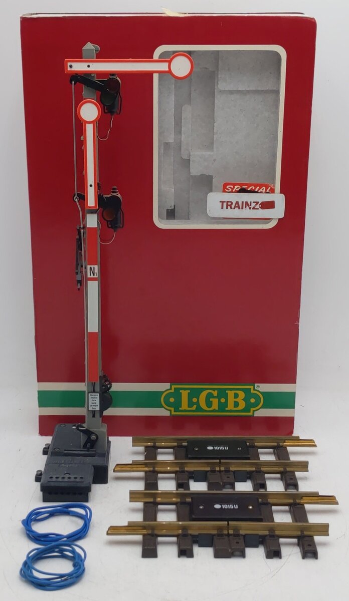 LGB 5094 G Scale Home Stop Signal with 2 Arms EX/Box