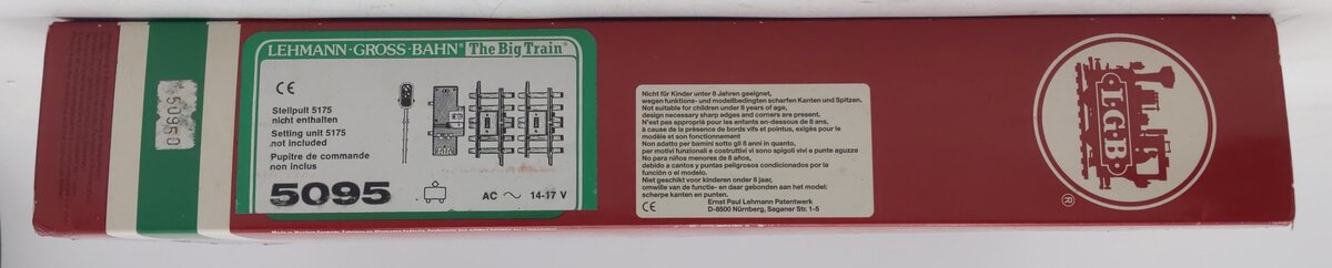 LGB 5095 G Scale Block Signal VG/Box