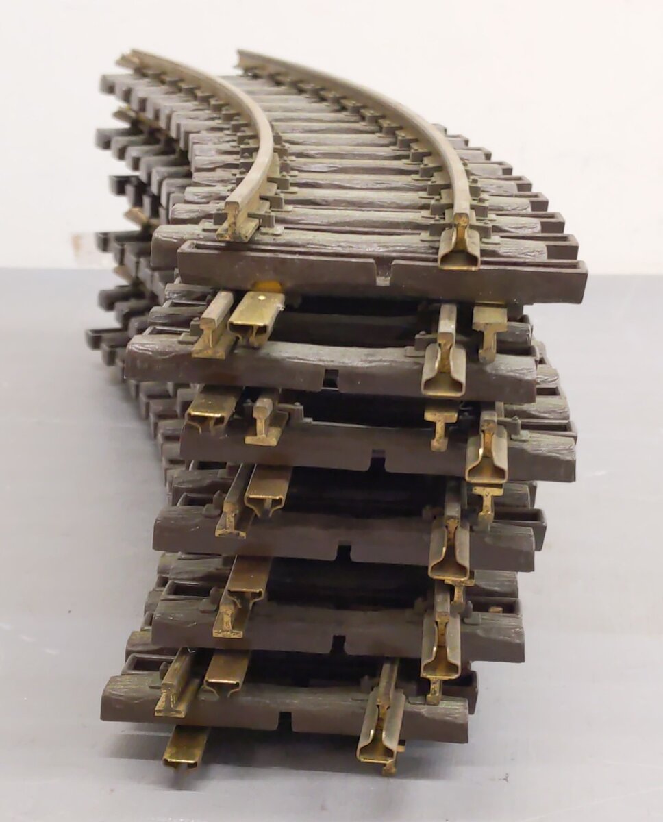 LGB 1500 G Scale Wide Radius Curved Track Sections (12) VG/Box